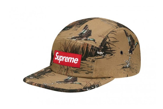 Supreme Dogs & Ducks Canvas Camp Caps