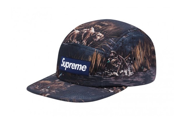 Supreme Dogs & Ducks Canvas Camp Caps