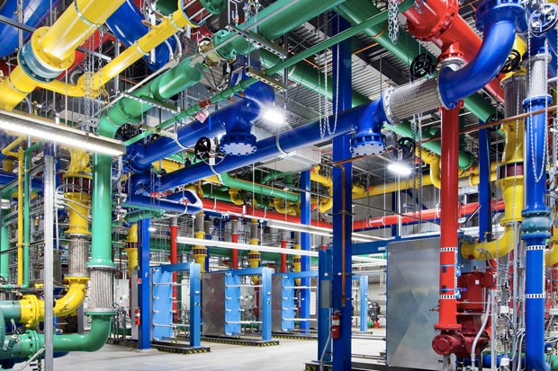 Take a Look Inside Google's High-Tech Data Centers
