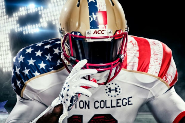 Boston College X Under Armour Freedom Football Uniforms Hypebeast