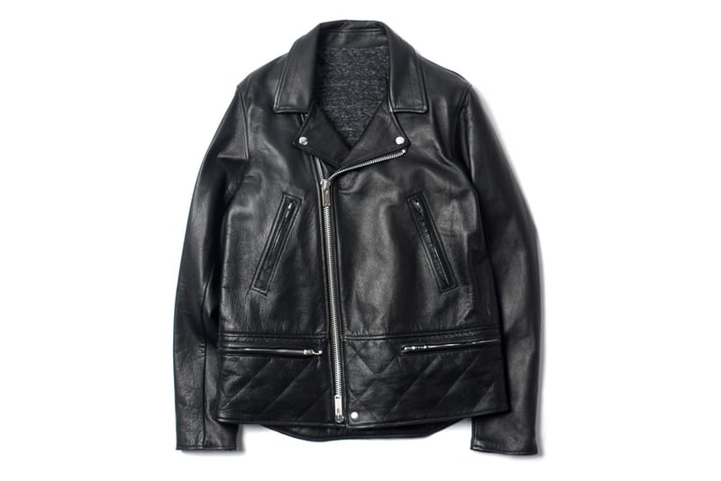 UNDERCOVER J4206-2 Leather Rider Jacket 