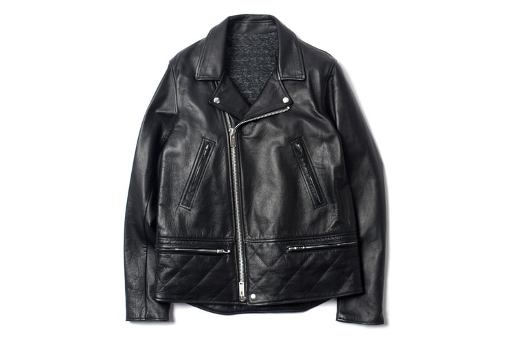UNDERCOVER J4206-2 Leather Rider Jacket