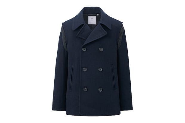 Undercover single-breasted wool coat - Black