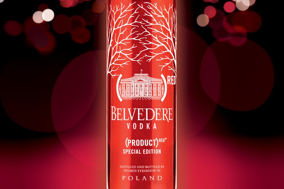 Online sales Belvedere Vodka Limited Edition Red Bottle. Shop