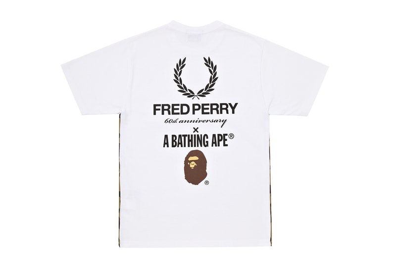 A Bathing Ape x Fred Perry 60th Anniversary Capsule Collection 