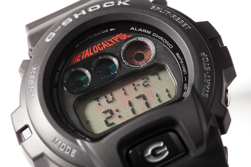 Adult Swim Metalocalypse x Casio G-Shock DW-6900 