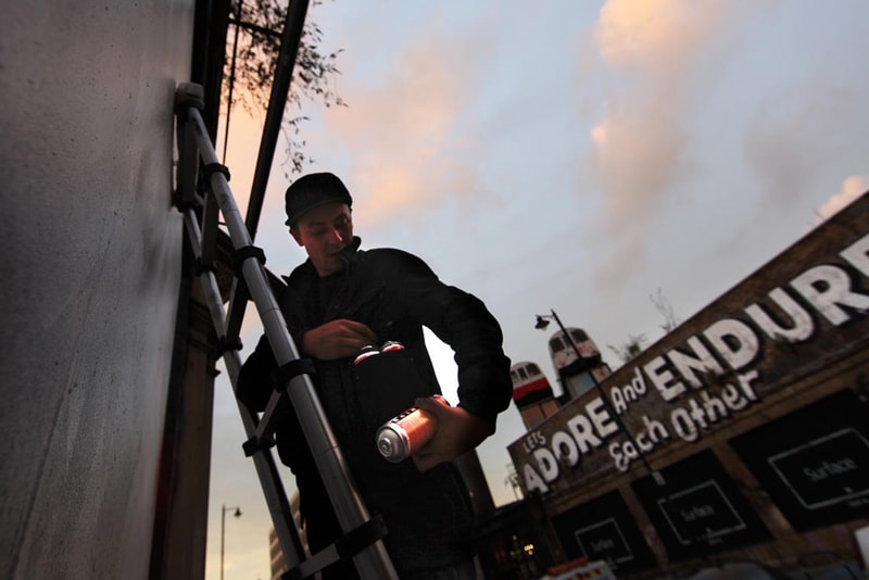 Anthony Lister "Unslung Heroes" Mural @ London  