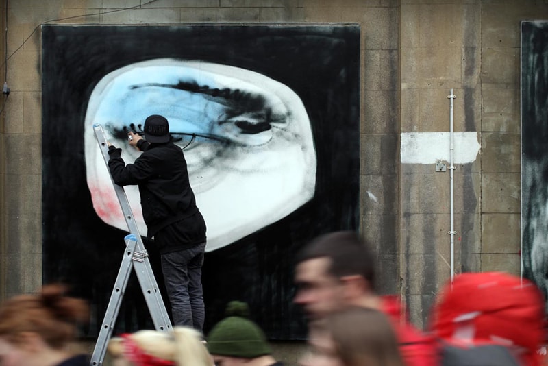 Anthony Lister "Unslung Heroes" Mural @ London  