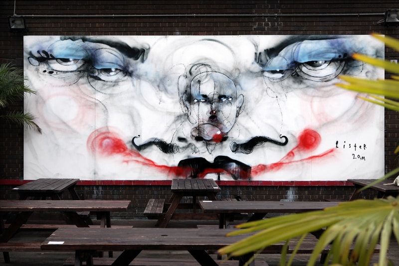 Anthony Lister "Unslung Heroes" Mural @ London  