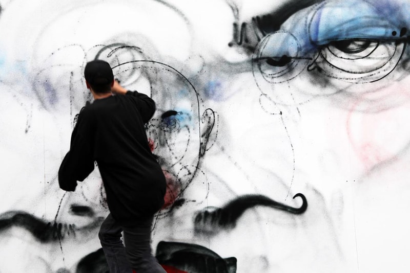 Anthony Lister "Unslung Heroes" Mural @ London  