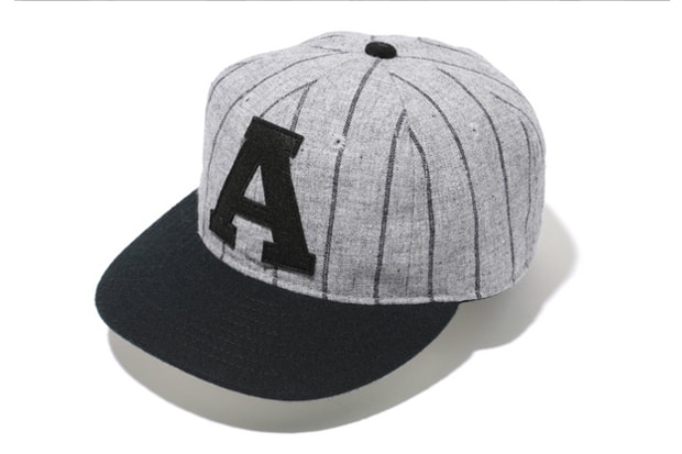 BAPE x Ebbets Field Flannels A Logo Wool Cap