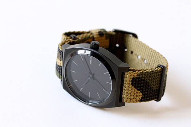 colette x Nixon Time Teller Camo Watch