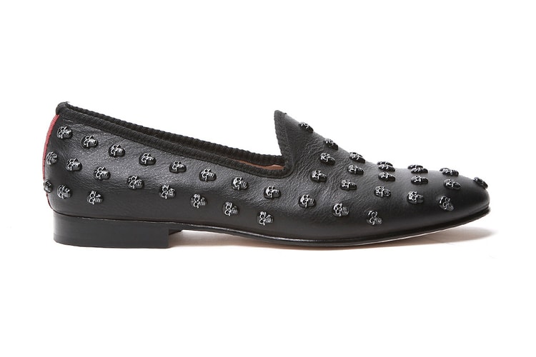 Del Toro Skull Studs Slipper