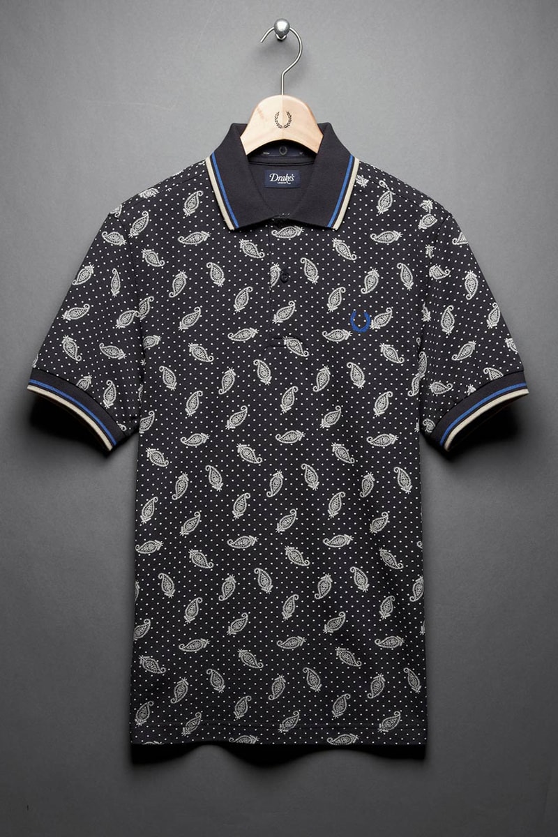 Drake's x Fred Perry Laurel Wreath 2012 Fall/Winter "Blank Canvas" Collection
