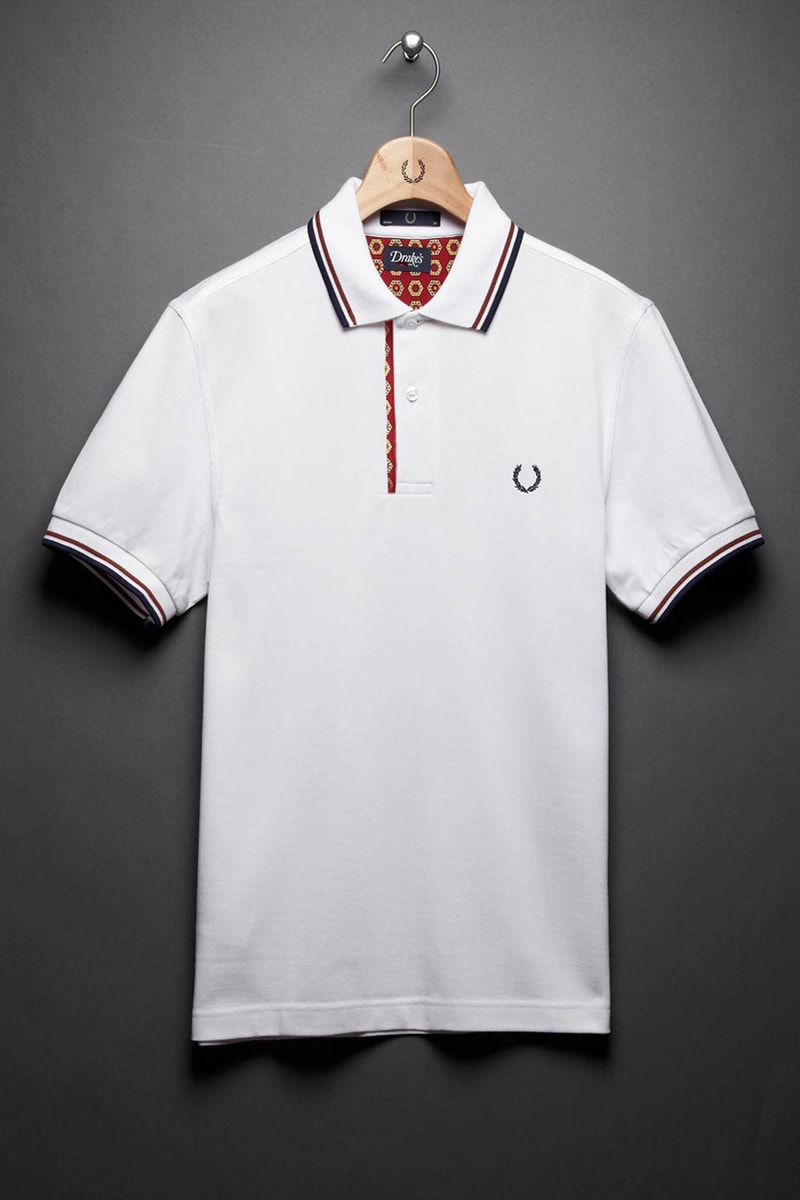 Drake's x Fred Perry Laurel Wreath 2012 Fall/Winter "Blank Canvas" Collection