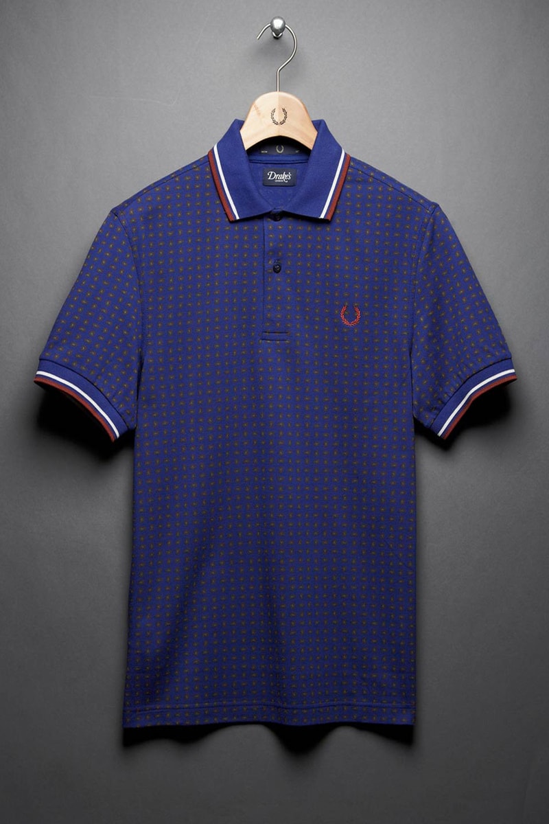 Drake's x Fred Perry Laurel Wreath 2012 Fall/Winter "Blank Canvas" Collection