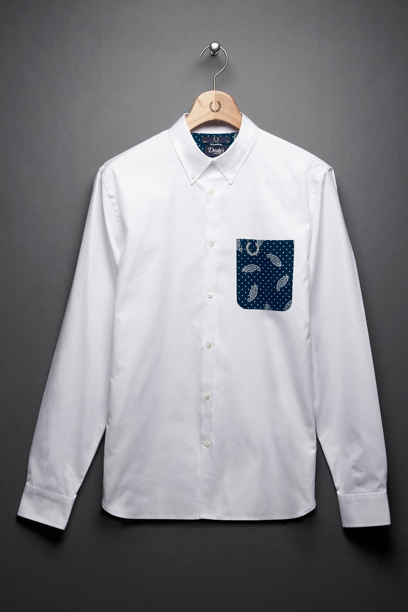 Drake's x Fred Perry Laurel Wreath 2012 Fall/Winter "Blank Canvas" Collection