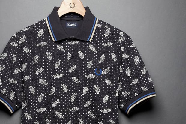 Drake's x Fred Perry Laurel Wreath 2012 Fall/Winter "Blank Canvas" Collection