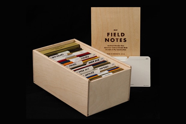 Field Notes Archival Wooden Box