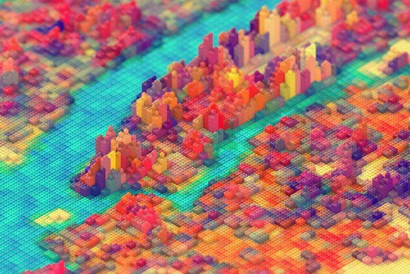 JR Schmidt Replicates New York City in LEGOs