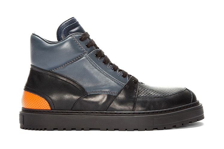 Kris Van Assche Perforated Boot Sneakers