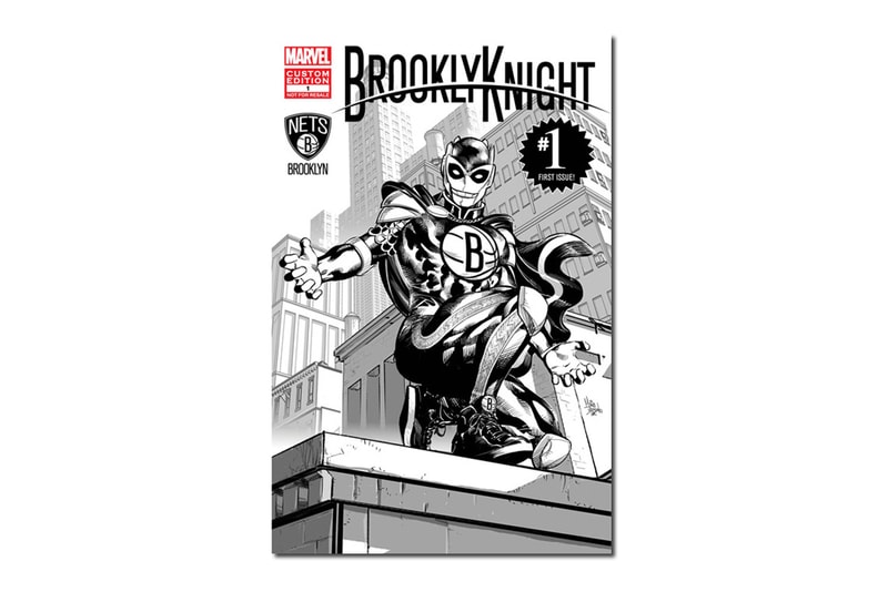 Marvel and the Brooklyn Nets Unveil First Super Hero in NBA History