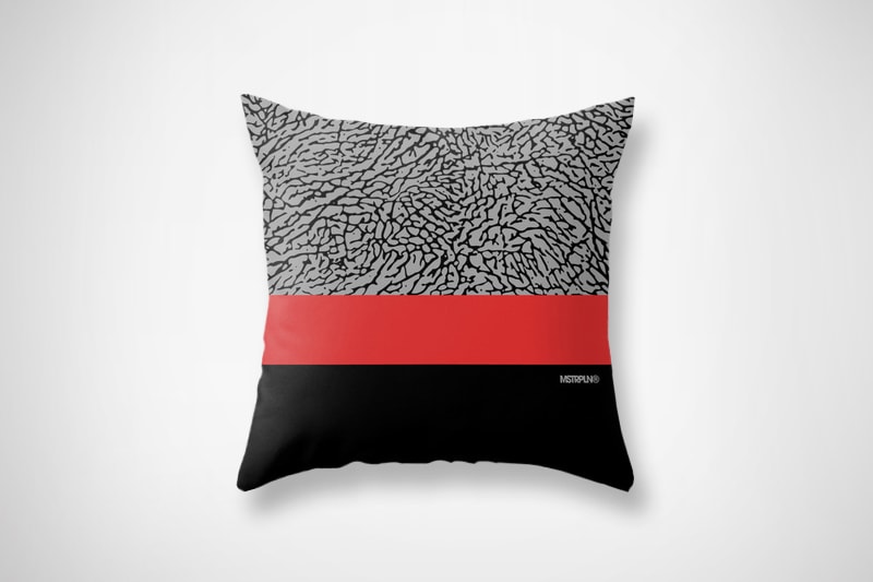 MSTRPLN Minimal Sneaker Project Throw Pillows
