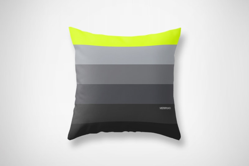 MSTRPLN Minimal Sneaker Project Throw Pillows