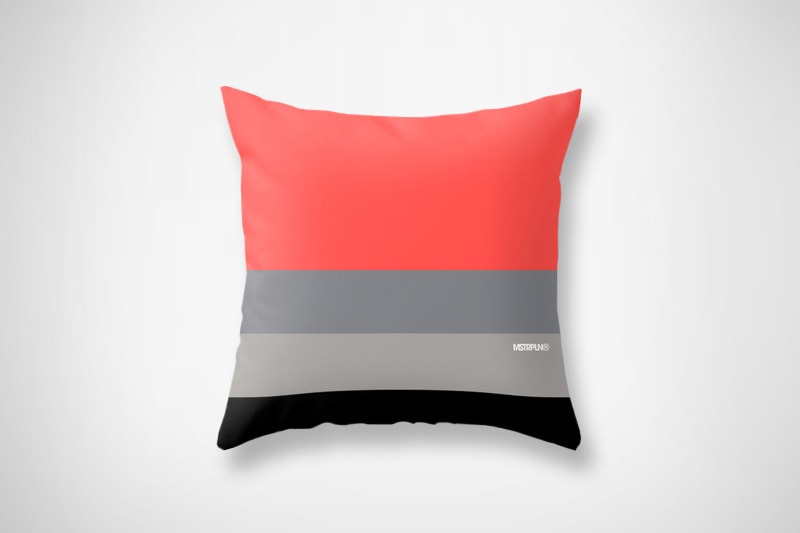 MSTRPLN Minimal Sneaker Project Throw Pillows