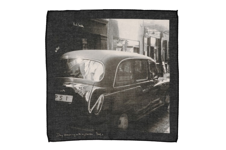 Paul Smith "Day Dreaming with My Camera" Scarf and Pocket Square Collection