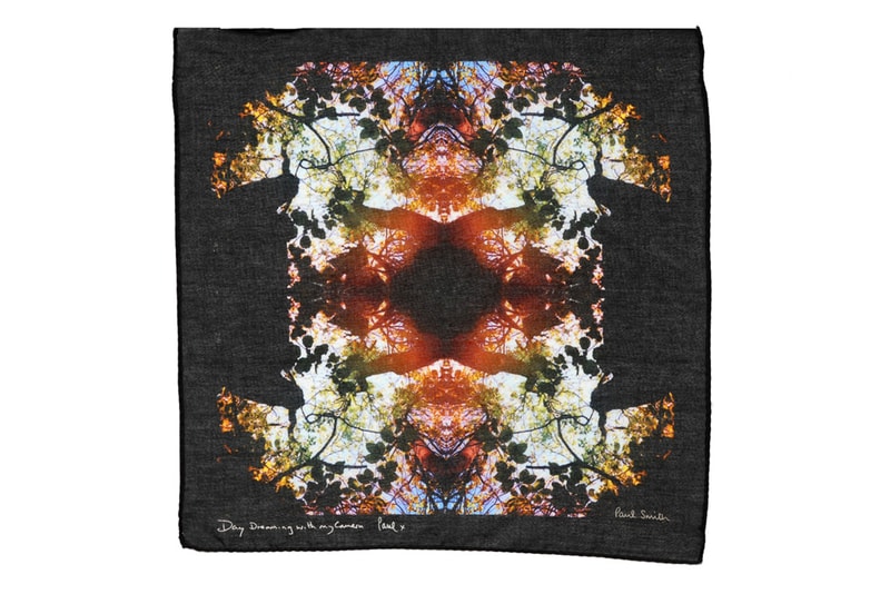 Paul Smith "Day Dreaming with My Camera" Scarf and Pocket Square Collection 