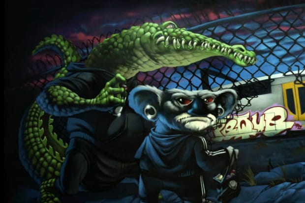 Peque Mural @ MTN Colors Australia Video 