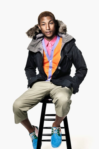 Pharrell Williams Featured in the 2012 December Issue of American Vogue