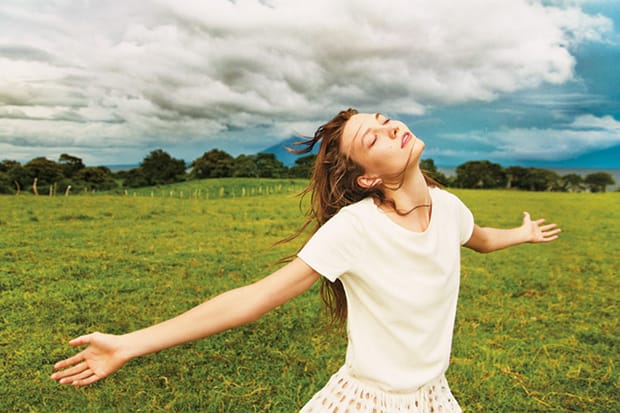Ryan McGinley Shoots Karlie Kloss for The New York Times