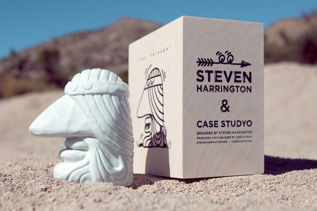 Steven Harrington x Case Studyo The Thinker Sculpture