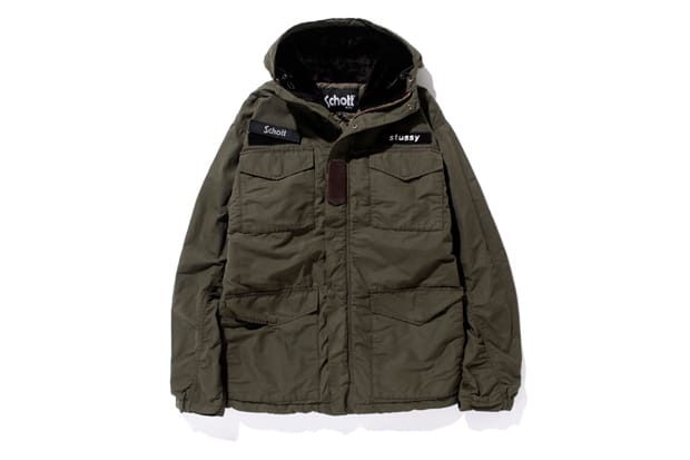 schott waxed jacket