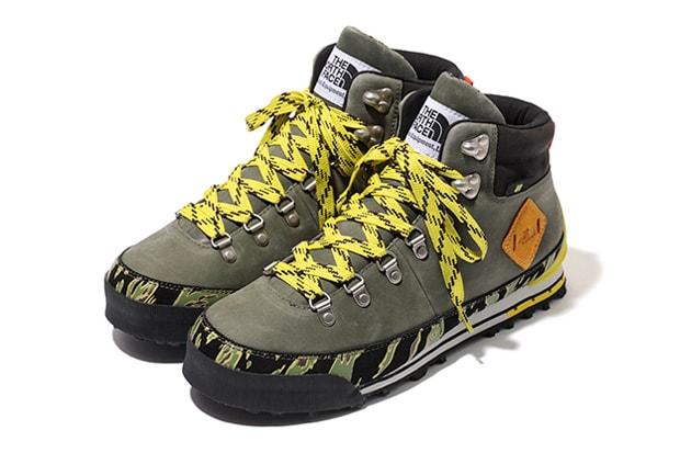 Stussy x Undefeated x The North Face Tiger Camo Back to Berkeley Hiking Boots 