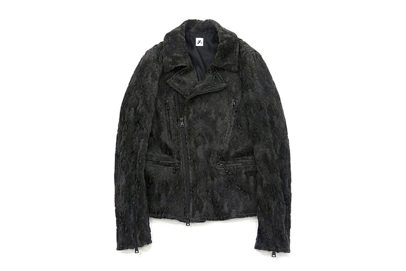S'yte 2012 Fall/Winter Textured Suede Riders Jacket 