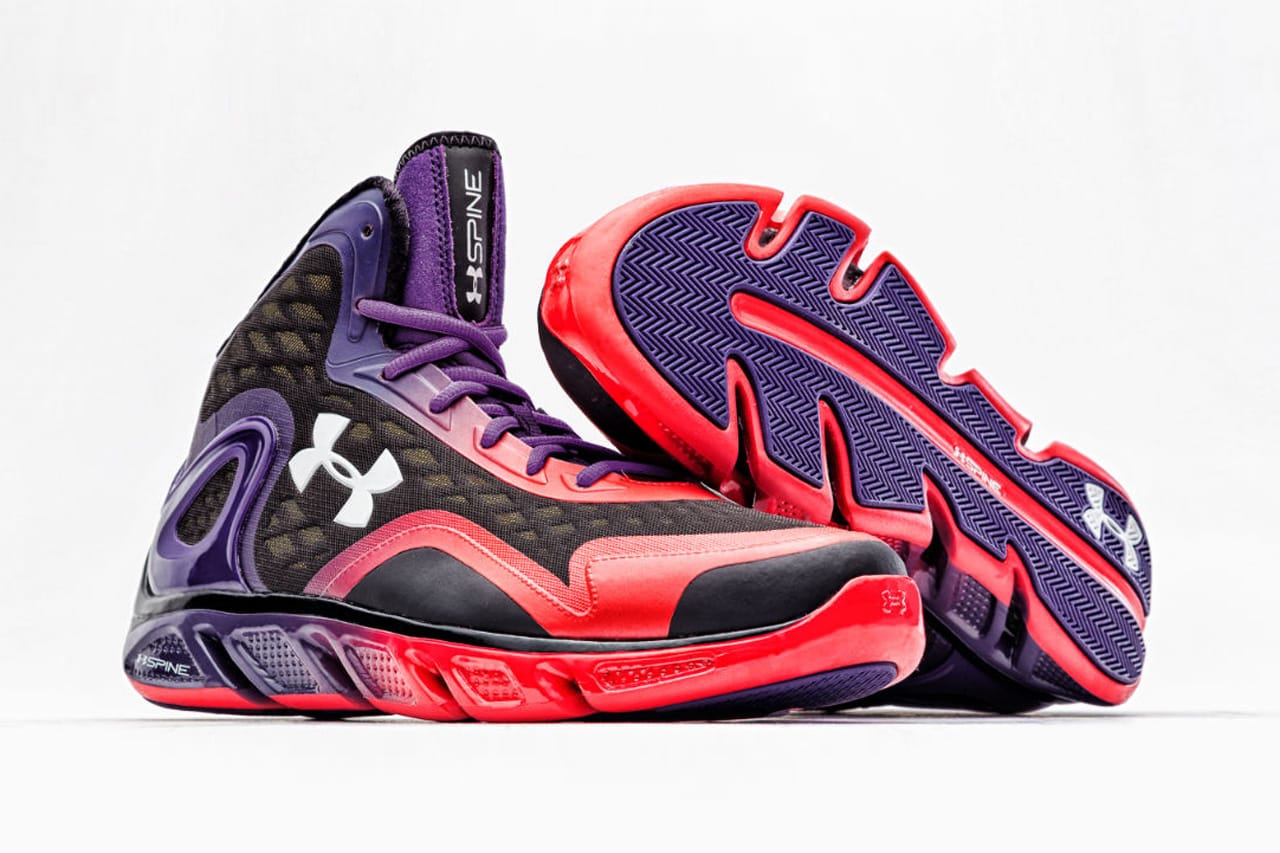 under armour spine bionic basketball shoes