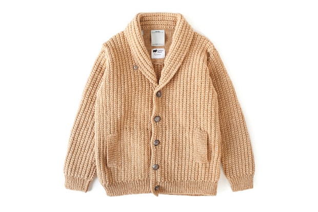 visvim CROCHET CARDIGAN FR (NATURAL DYE) 