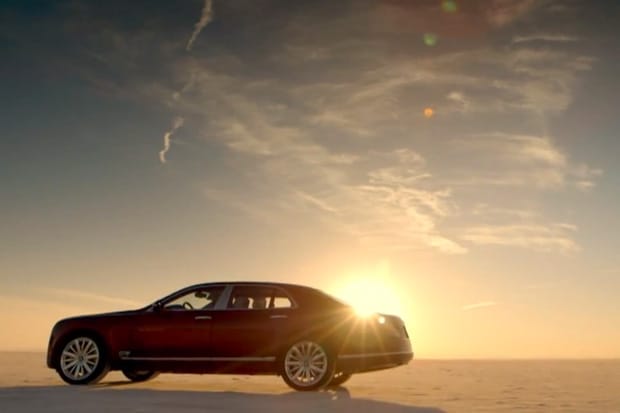 Watch Bentley's Monster Mulsanne Hit Almost 200 MPH