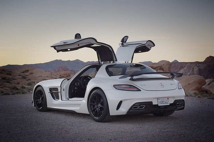 Watch the Mercedes-Benz AMG SLS Black Series Hit the Streets in HD Action