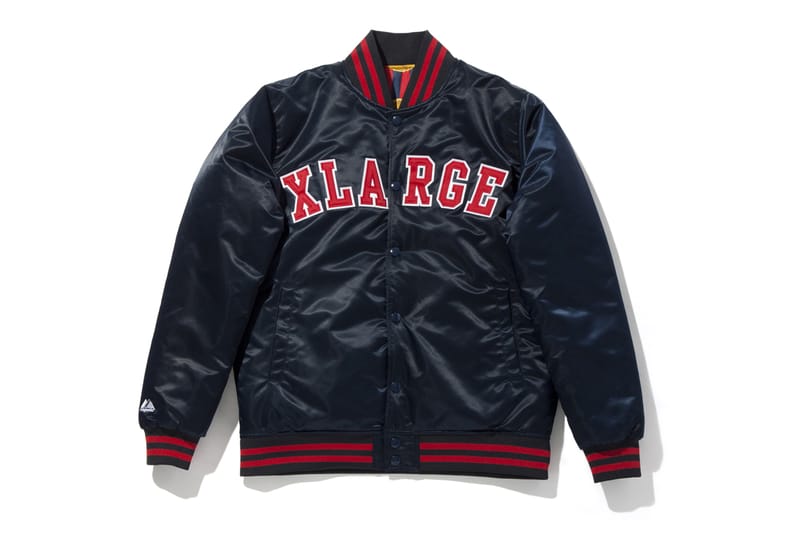 XLARGE x Majestic Reversible Baseball Jacket