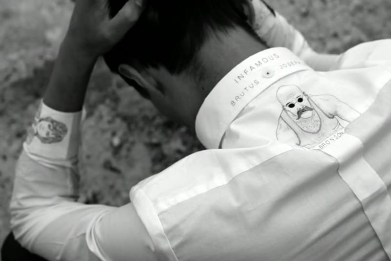 A Video of Illustrator Joseph Long's Shirts for BRUTUS