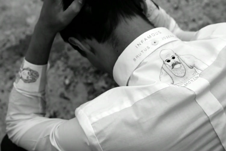 A Video of Illustrator Joseph Long's Shirts for BRUTUS