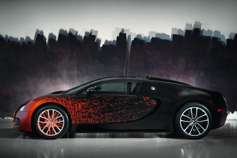 Bugatti Veyron Grand Sport Bernar Venet Edition