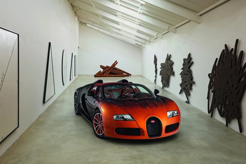 Bugatti Veyron Grand Sport Bernar Venet Edition