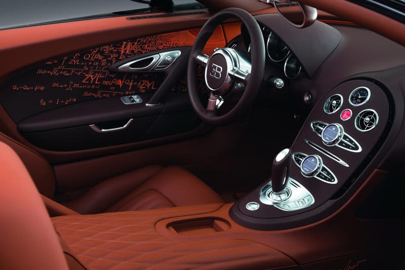 Bugatti Veyron Grand Sport Bernar Venet Edition