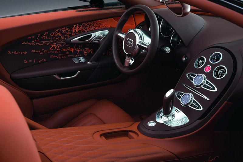 Bugatti Veyron Grand Sport Bernar Venet Edition