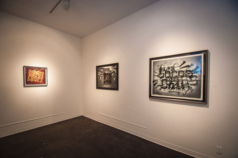 Chaz Bojorquez "End of the World" @ Plaza De La Raza/Boathouse Gallery